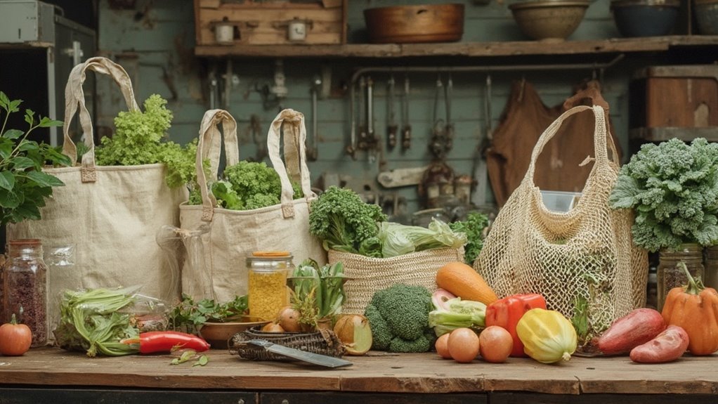 sustainable shopping without plastic