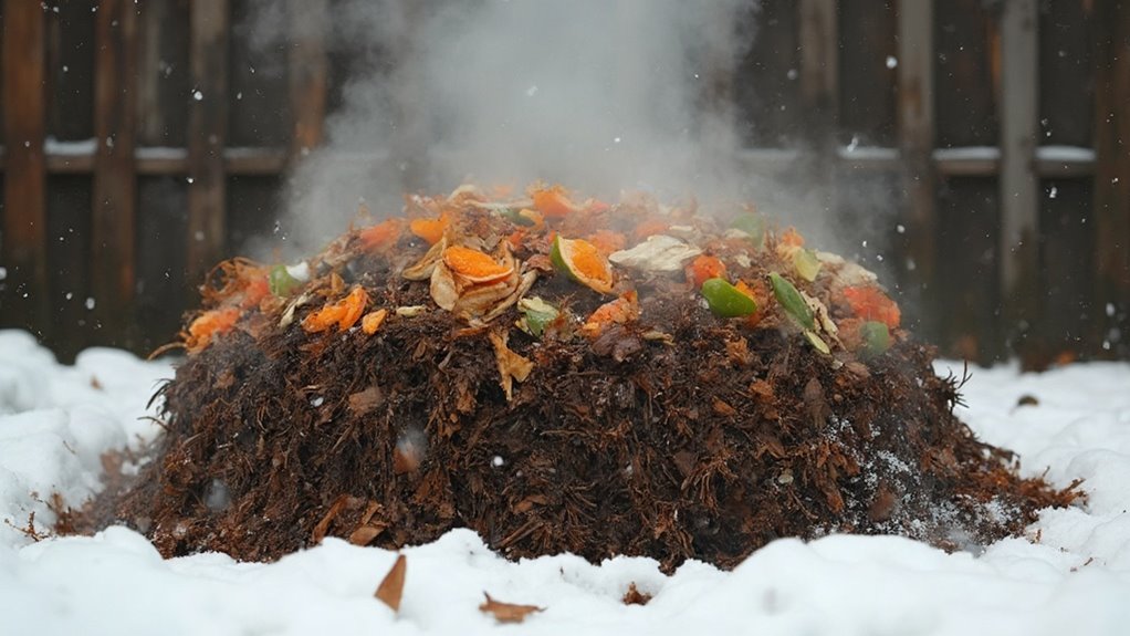 winter composting best practices
